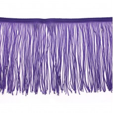 Бахрома полиэстер 15 см. Цвет: фиолетовый. Артикул: P15-1-7